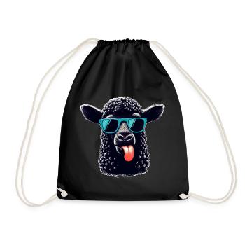Black Sheep - Drawstring Bag - black - Front
