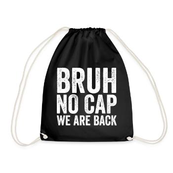 Mec, pas de casquette, on est de retour, d’abord Schult - Sac de sport léger - noir - Devant