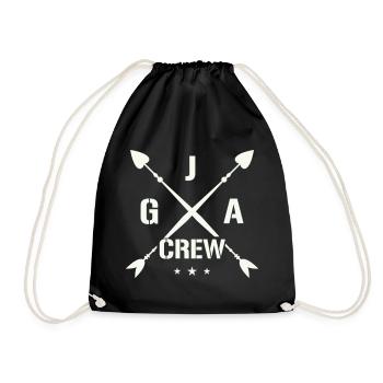 Bachelor Crew Enterrement de vie de garçon - Sac de sport léger - noir - Devant