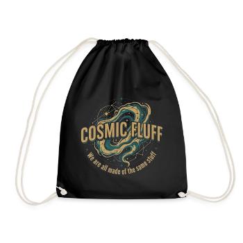 Cosmic Fluff - Turnbeutel - Schwarz - Vorne