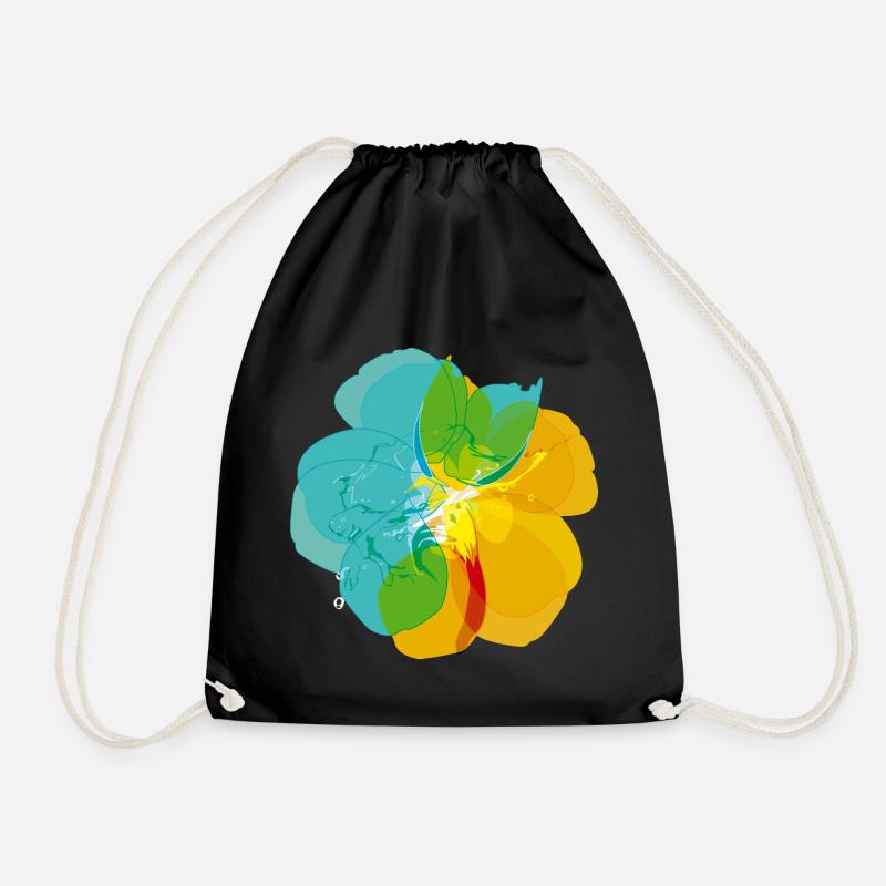color noise - Drawstring Bag - black
