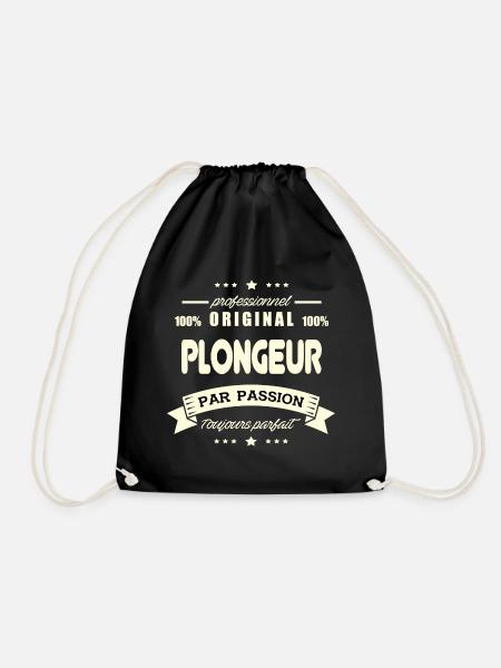le Plongeur Original - Sac de sport léger - noir
