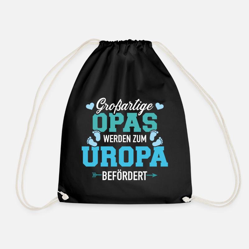 Uropa - Turnbeutel - Schwarz