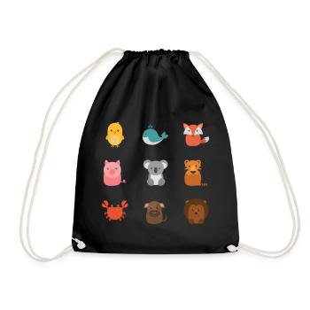 Nature - Sac de sport léger - noir - Devant