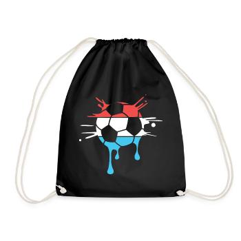 L’équipe des Pays-Bas lâche le ballon de l’équipe des Pays-Bas - Sac de sport léger - noir - Devant