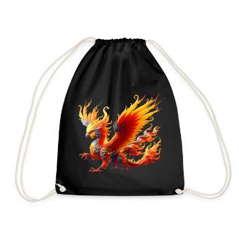 Dragon Nymphe (04) - Sac de sport léger - noir - Devant
