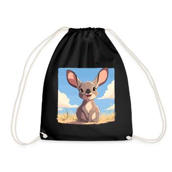 Wallabies Wallaby - Sac de sport léger - noir - Devant