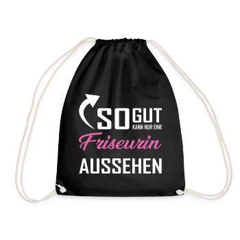 Seul un coiffeur peut être aussi beau - Sac de sport léger - noir - Devant