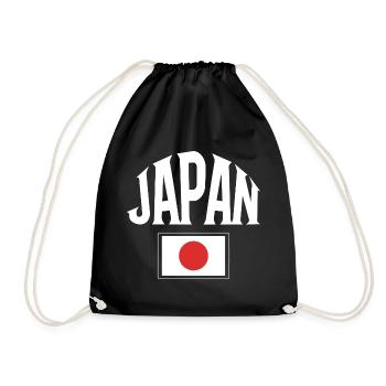 Japon - Sac de sport léger - noir - Devant