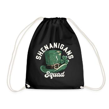 Chapeau de lutin de l’escouade des pitreries - Sac de sport léger - noir - Devant