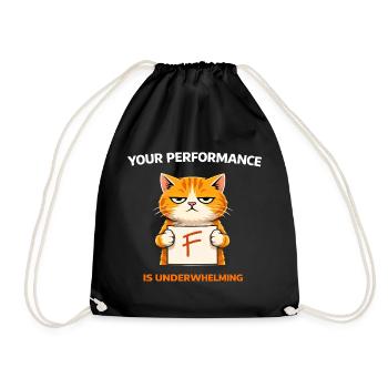 Performance décevante de Cat - Sac de sport léger - noir - Devant