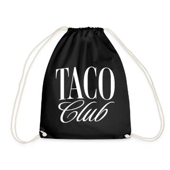 Taco Club - Turnbeutel - Schwarz - Vorne