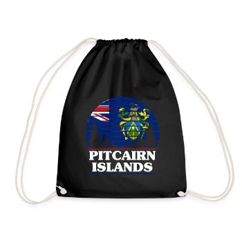 Îles Pitcairn - Sac de sport léger - noir - Devant