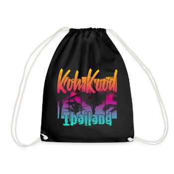 Koh Kood Thailand - Turnbeutel - Schwarz - Vorne