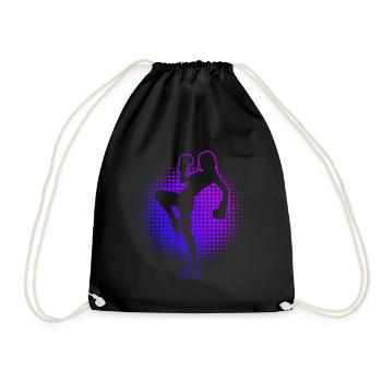 Kickboxing Hommes Kickboxing Boxe Kickboxing - Sac de sport léger - noir - Devant