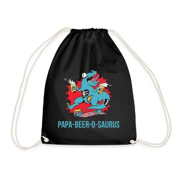 Cadeau de fête des pères pour papa pour la fête des hommes - Sac de sport léger - noir - Devant
