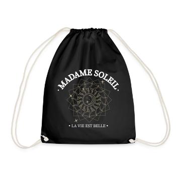 Mystique Madame soleil - Sac de sport léger - noir - Devant