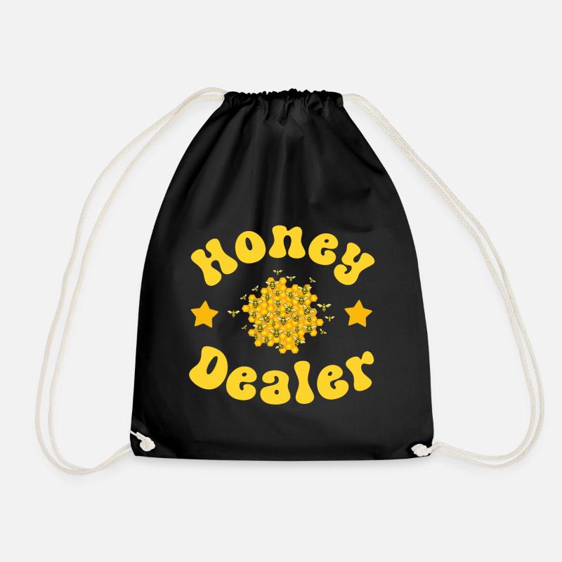 Beekeeper Beekeeper - Drawstring Bag - black