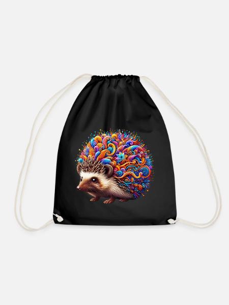 Hérisson - Sac de sport léger - noir