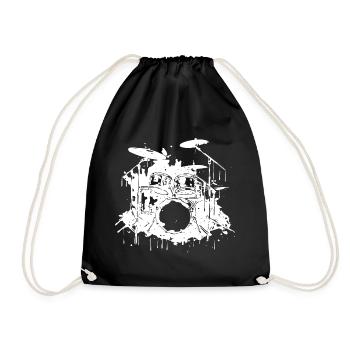 Graphiques de batterie - Sac de sport léger - noir - Devant