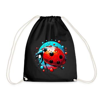 Coccinelle - Sac de sport léger - noir - Devant