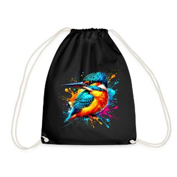 Martin-pêcheur - Sac de sport léger - noir - Devant