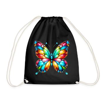 Papillon - Sac de sport léger - noir - Devant