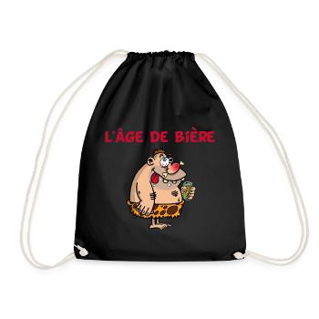 L'âge de bière - Sac de sport léger - noir - Devant