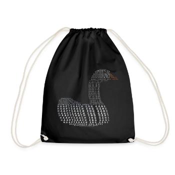 Silhouette Gaens - Sac de sport léger - noir - Devant
