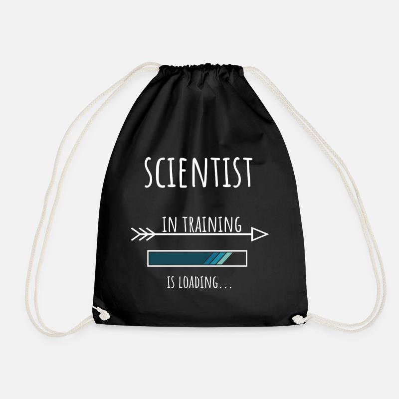 Scientist Geschenk Beruf Ausbildung Wissenschaftle - Turnbeutel - Schwarz