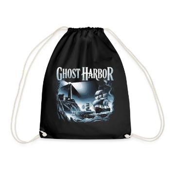 Ghost Harbor Geisterhafen Piraten Schiff und - Turnbeutel - Schwarz - Vorne