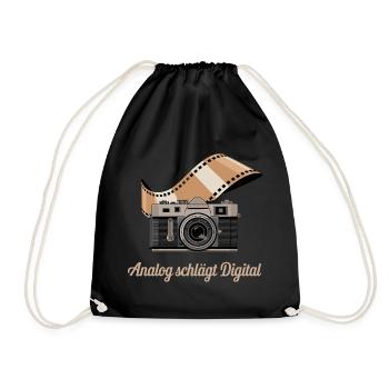 Caméra rétro numérique Analog Beats - Sac de sport léger - noir - Devant