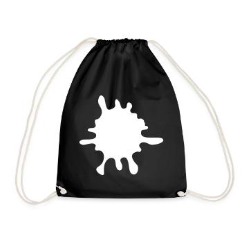 Splash of color - Drawstring Bag - black - Front