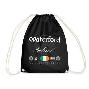 Souvenir de voyage Waterford Ireland Streetwear - Sac de sport léger - noir - Devant