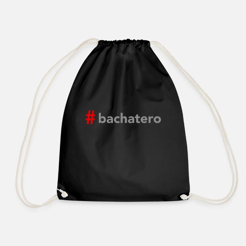 #Bachatero auf DanceShirts - Turnbeutel - Schwarz