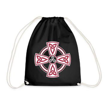 Croix Celtique - Sac de sport léger - noir - Devant