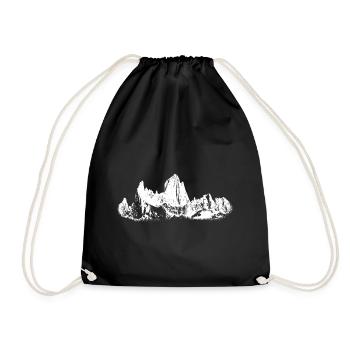 The Fitz Roy (White) - Sac de sport léger - noir - Devant