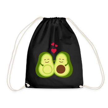 avocat - Sac de sport léger - noir - Devant