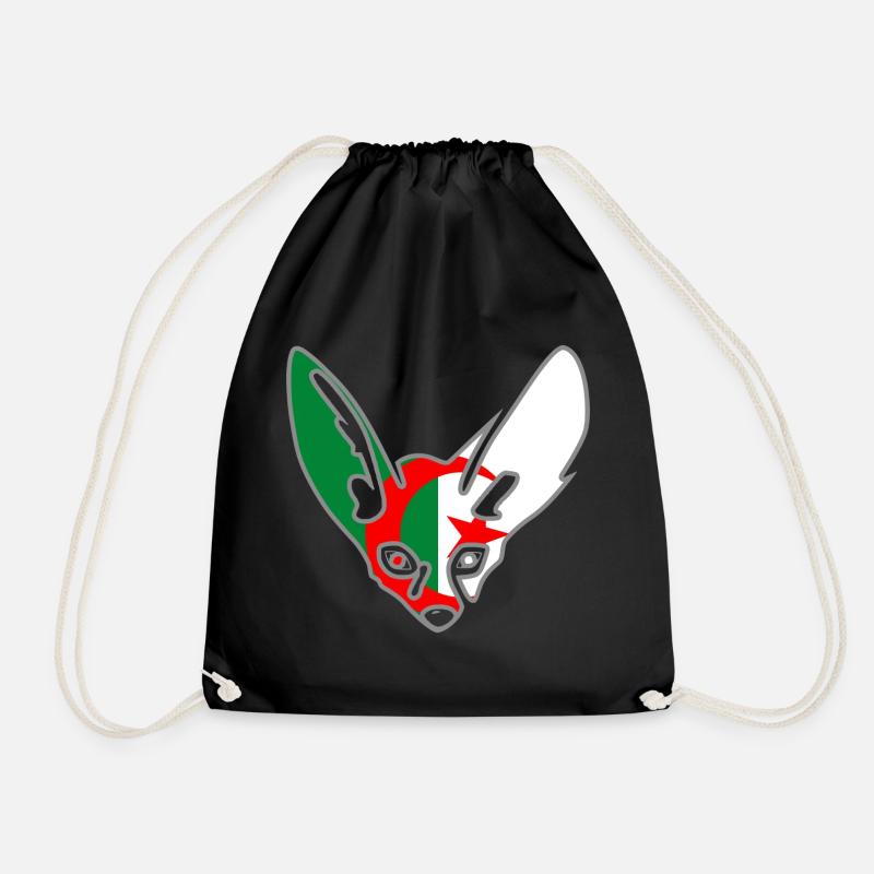 Fennec Algerien - Turnbeutel - Schwarz