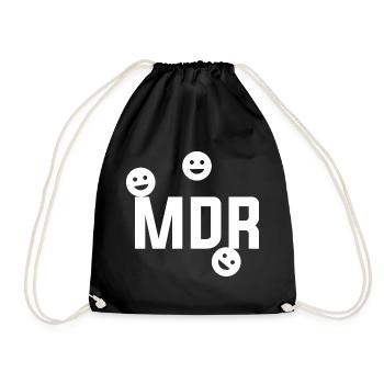 MDR - Sac de sport léger - noir - Devant
