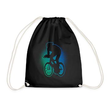 Cyclistes sur route Cyclisme sur route Vélo de route pour hommes - Sac de sport léger - noir - Devant