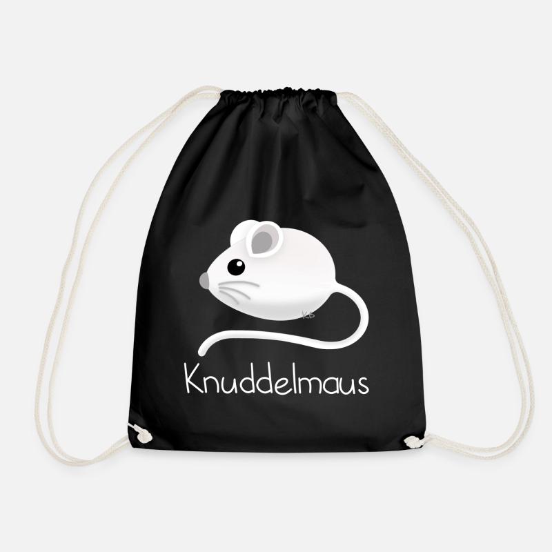 Knuddelmaus - Turnbeutel - Schwarz