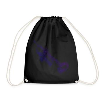 Trompettiste Jazz Trompettiste Homme - Sac de sport léger - noir - Devant