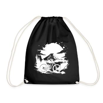 Vtt - Sac de sport léger - noir - Devant