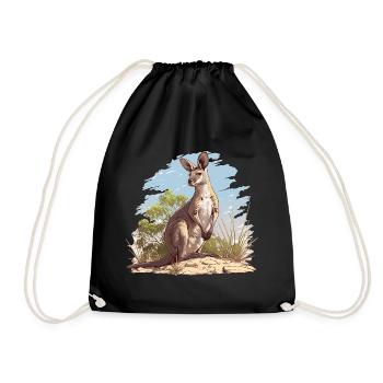 Wallabies Wallaby - Sac de sport léger - noir - Devant