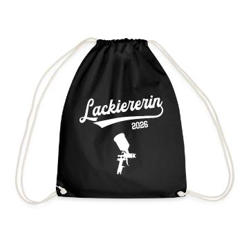 Peintre pour l’examen d’apprentissage Peintre 2026 - Sac de sport léger - noir - Devant