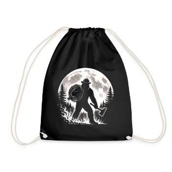 Pompier Bigfoot - Sac de sport léger - noir - Devant