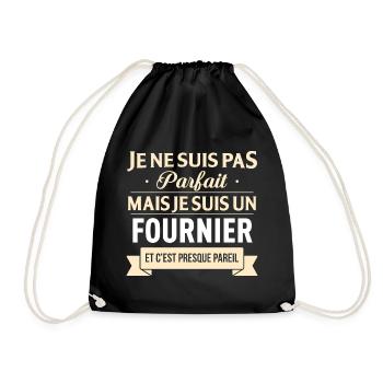 Je Ne Suis Pas Parfait Mais Je Suis Un Fournier... - Sac de sport léger - noir - Devant