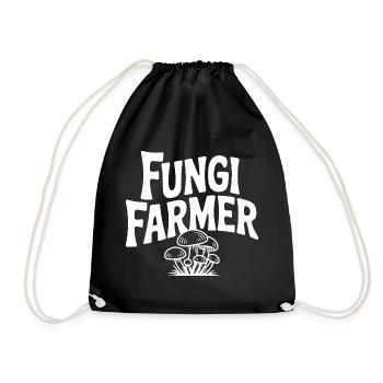 Agriculteur de champignons - Sac de sport léger - noir - Devant