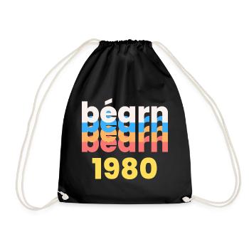 Bearn 1980 T-Shirt Cadeau Humour - Sac de sport léger - noir - Devant